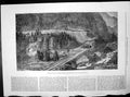 Antique Old Print Opening St Gothard Railway Monte Piottino Lactopeptine 1882