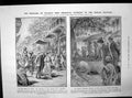 Antique Print Prince Princess Wales Indian Natives Togos Heroes Ashore 1906