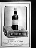 Old Print Black & White Whisky Wool Dress Silk Bands Afternoon Dress1922 20th