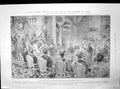 Antique Print Prince Governmenthouse Bombay Necklet Parisian Diamondco1905 20th