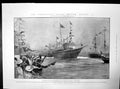 Old Print Royal Yacht King Unman Ship Earl Dudley Shah London Dover 1902 20th