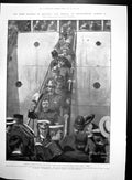 Antique Old Print Boer Leaders Southampton King On Board Victoria Albert 1902