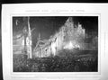 Antique Old Print Coronation Night Illuminations London Portsmouth Navy 1902
