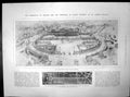 Antique Old Print Design Memorial Queen Victoria New Cruiser King Alfred 1901
