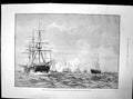 Antique Old Print Royalyacht Osborne Germanemperor Earl Countess Zetland1889