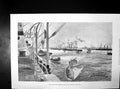Old Antique Print Channel Fleet Mounts Bay Late Lt Gen Keith Fraser 1895 19th