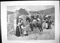 Old Print Repatriation South Africa Theres Many A Slip Theatre Scene 1902 20th