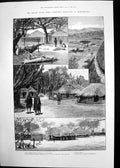 Old Omnibus Mens Strike British S Africa Expedition Mashonaland 1891 Victorian