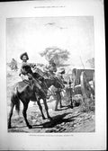Antique Print Matabilii Insurrection Massachusetts Artillery Co London 1896