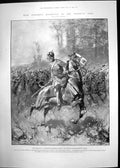 Old Print King Edwards Regiments Kaisers Army Sale Pictures Goodall 1902 20th