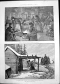 Old Print Sir Thomas Chambers Qc Famine Russia Eviction Irish Holborn1892 19th