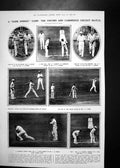Antique Print Oxford Cambridge Cricket Match Discoveries Qua -El-Kebir 1923