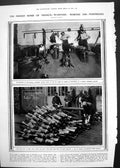 Old Antique Print Making Air Torpedoes Air Fight War Over Trenches 1916 20th