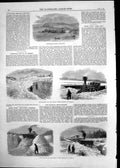Old Antique Print Snow Plough Railway Canada New Zealand War Medal 1870 19th
