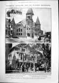 Old Antique Print Earthquake San Francisco Channel Disaster Courier 1906 20th