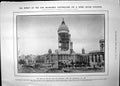 Antique Print Earthquake San Francisco Ruins City Hall Business Centre 1906