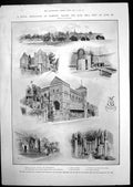 Old Harrow Scenes Kings Visit Huntley Palmers Dessert Wafers Advert