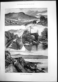Old Holiday Haunts Sketches Ireland Viceregal Lodge Simla Sketches 18 Victorian