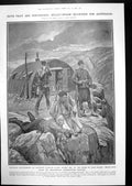 Antique Print Montenegrin-Herzegovinan Border Science Jottings Cayuga 1908 20th
