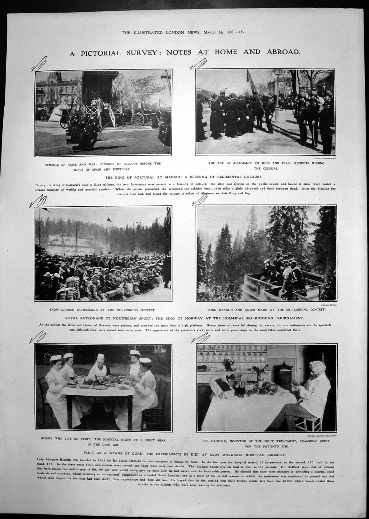 Old Pictorial Survey Home Abroad London-New York Proposed Tunnel 1906 20th
