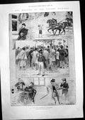 Antique Print Humour Welcome Citizen Siers C.I.V. Reception Lord Mayor 1900