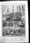 Old Religions Involving Wood Stone Hot Meals Battlefields Horses 1908 20th