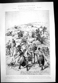 Old Graeco Turkish War Bashi-Bazouks Colonel Vassos Malaxa Canea 1897 Victorian