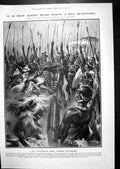 Old Print Bullet ProZulus Witch-Doctor Chant Chief Gobizembe Captured 19 20th
