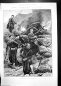 Old Cretan Crisis Insurgents Light Signal Fort Palaeocastro Suda Bay