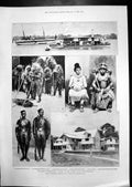 Old Benin Expedition Scenes Niger Coast Parsee Tower Silence Bombay