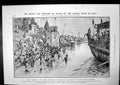 Old Print Prince Princess Wales Ganges River Bathers Karachi Scenes 1906 20th