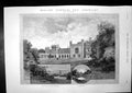 Old Print Knowsley English Homes Port Africa Street Scene Valparaiso 1890 19th