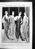 Antique Print Wedding Dresses Princess Patricia Going Away Dress Cloak 1919