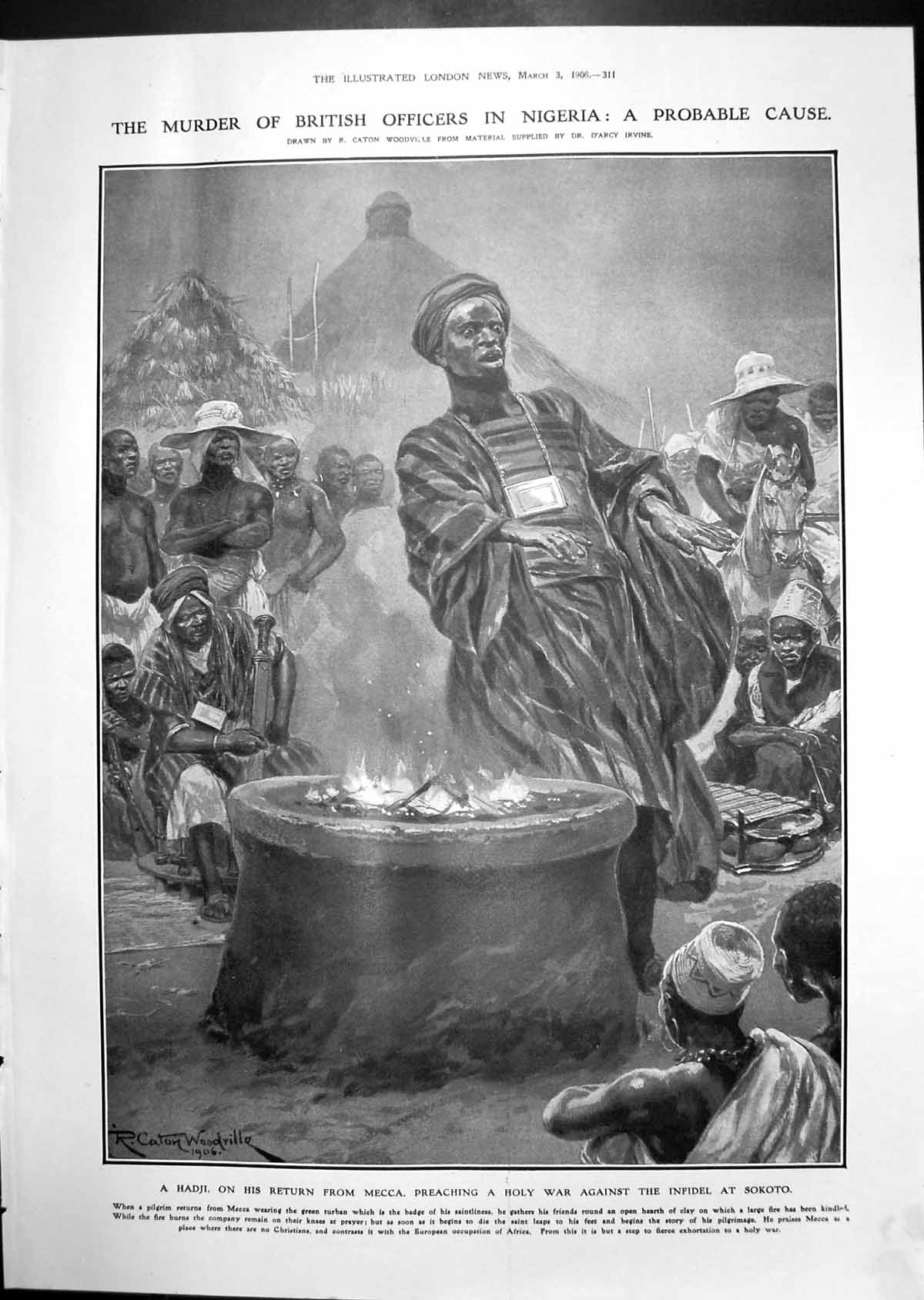Old Murder British Officers Nigeria Holy War Niagara Falls Power 1906 20th