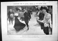 Old Fashionable Paris Ice Skating Champs ElysÇes Peter The Great 1906 20th