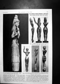 Old Minoan Snake-Goddess Boy-God Wimbledon Seeded Men'S Players 1935 20th