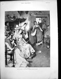 Old Antique Print La Sposa S M Fisher Royal Enginners Sapper Driver 1890 19th