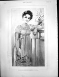 Antique Print Fireside Fancies Ida Taylor William Ingram Mason Jackson 1890