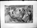 Old Print Trip P&O Boat Mediterranean Municipal Buildings Newcastle 1890 19th