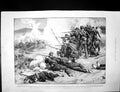 Antique Old Print Fighting Velestino Rizomalo Turkish Advance Thessaly 1897