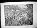 Old Antique Print N S Wales Lancers Aldershot Lydia Thomson Lyceum 1899 19th