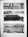 Antique Print Military College Kingston Ontario Memorial Henry Richard 1889