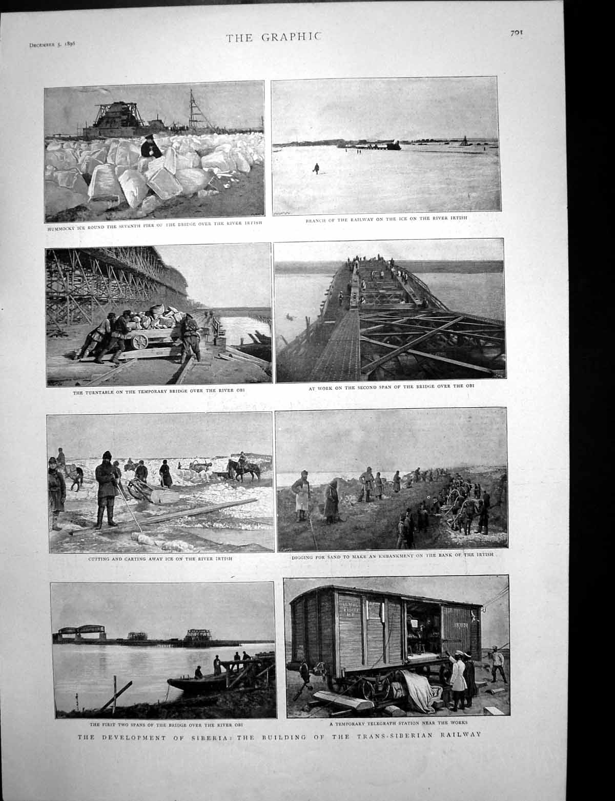 Old Building Trans-Siberian Railway Ice River Irtish Sea Lion Zoo 189 Victorian