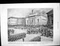 Old Antique Print Troops Royal Wedding Rome Cab Strike Garret Hobart 1895 19th