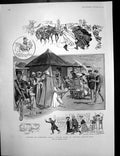 Old Print Autumn North Italy Baltic Fleet Port Said Egyption Patrol 1904 20th