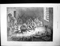 Antique Old Print Turkish Prisoners Salon Gsmiths Silversmiths London 1896 19th