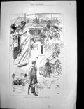 Old Antique Print Tour Lucerne Warships Castalia Nordenfelt Novgorod 1896 19th