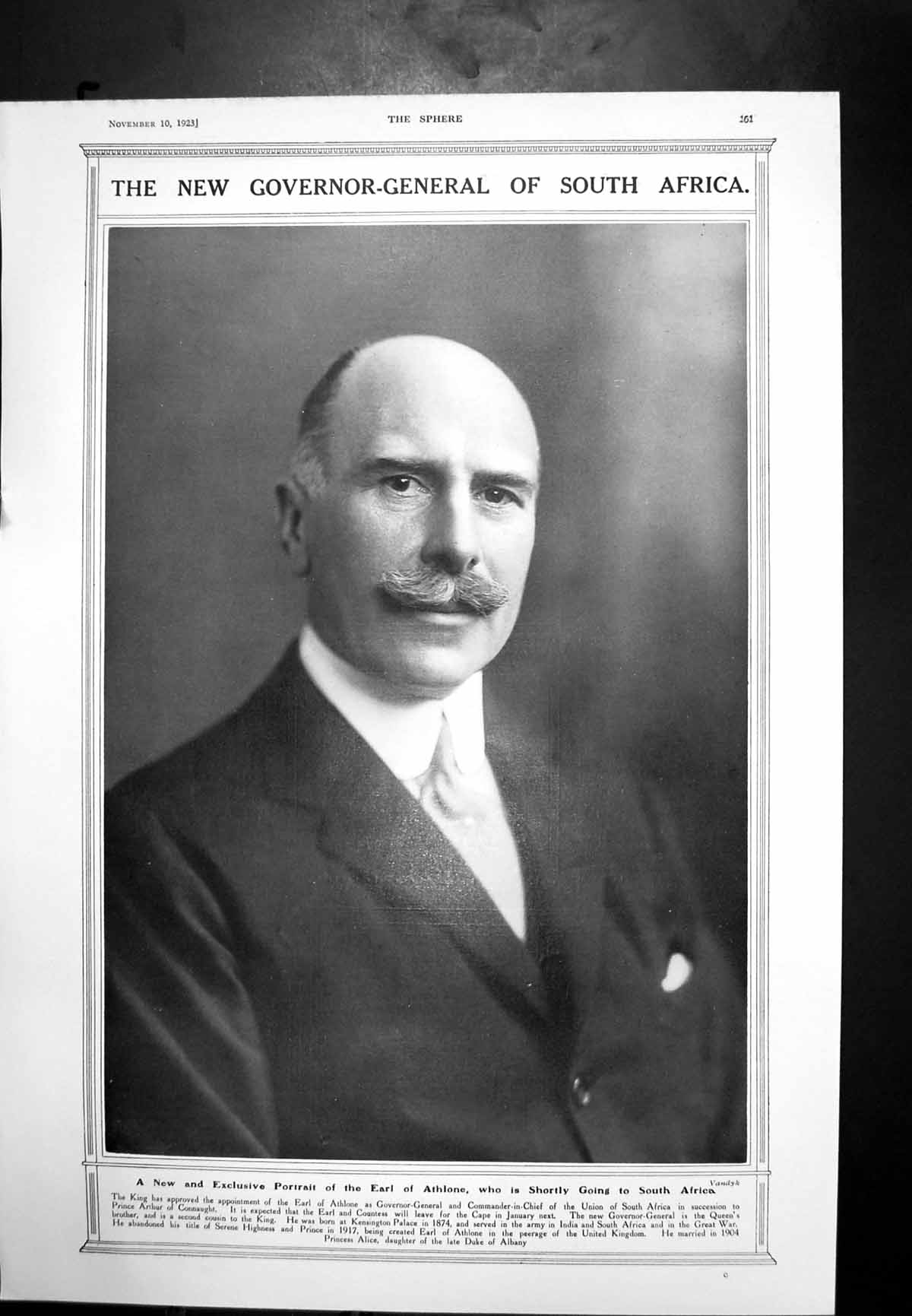 Old Governor-General South Africa Art Fencing G Kneller Studies 1923 20th