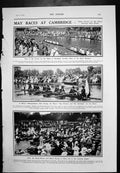 Antique Print May Races Cambridge German Parliament Guide London Rally 1920