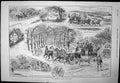 Old Antique Print The Telegraph Epping Forest Coach Amateur Boxing 1892 19th